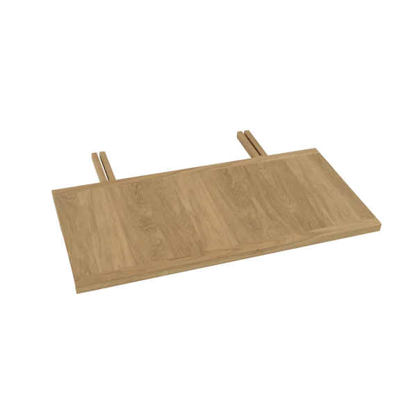 Mavis Arv eettafel verlengblad Witgepigmenteerde matte gelakte eik