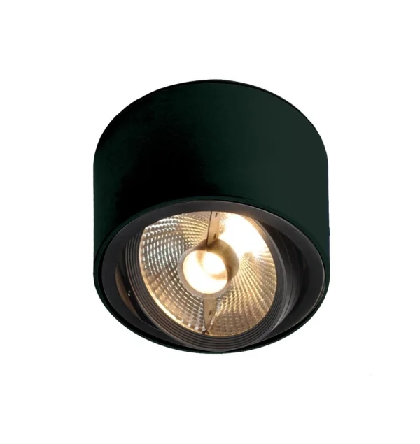 Mawa Design 111er rond Plafondlamp - zwart mat