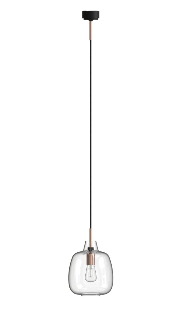 Mawa Design Bergamo Hanglamp - transparant - zwart - zwart - zwart