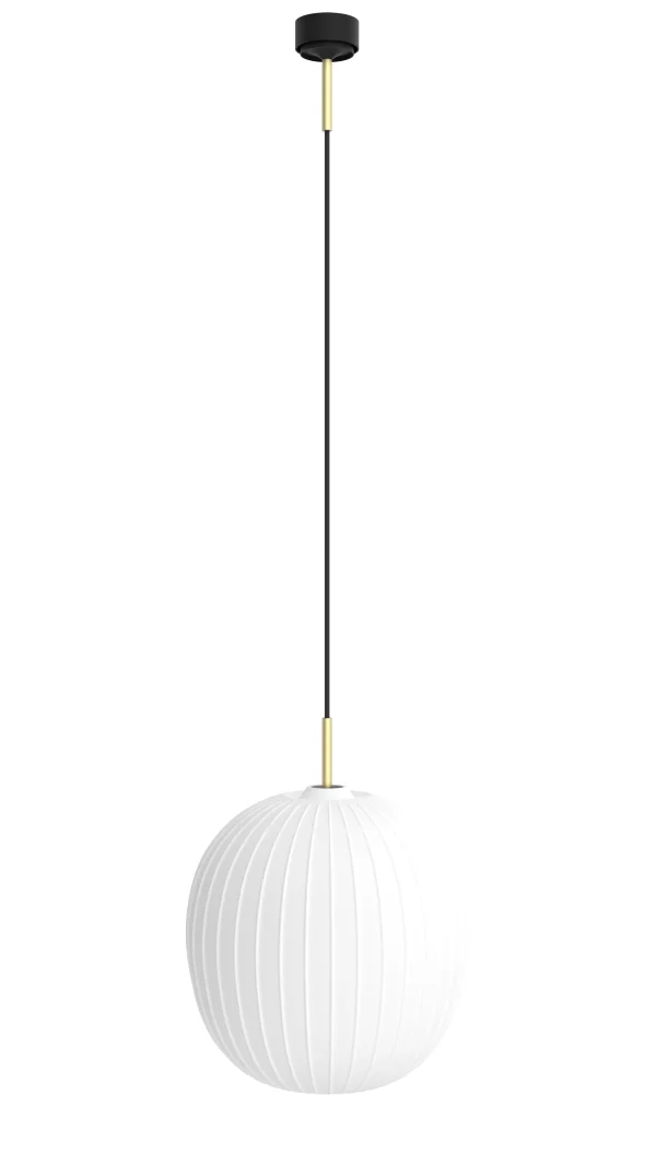 Mawa Design Bologna Hanglamp - blauw - zwart - max messing