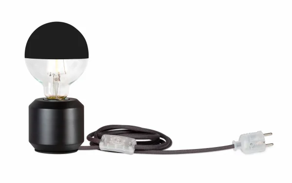 Mawa Design Oskar Tafellamp - zwart/grijs - grijs - schakelaar