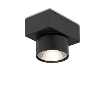 Mawa Design Wittenberg 4.0 Plafondlamp gemonteerd - zwart mat - 1-vlammig