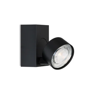 Mawa Design Wittenberg 4.0 Wand-/Plafondlamp asymmetrisch - zwart mat