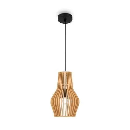 Maytoni - Hanglamp Roots - Zwart - Ø20
