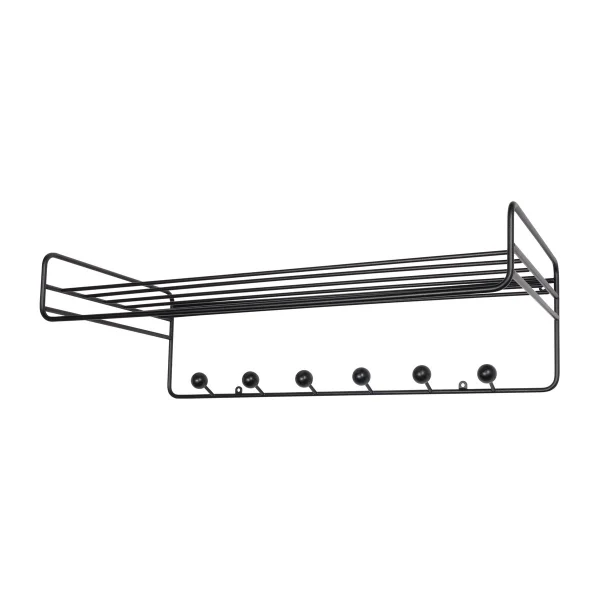 Maze Bill Hat rack hoedenplank Zwart