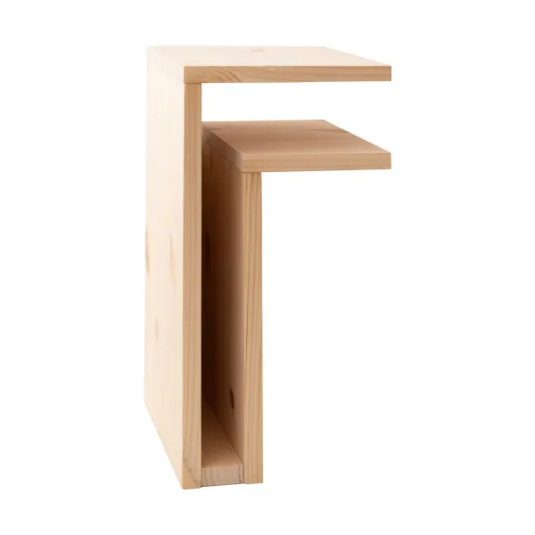 Maze F-shelf Play DIY wandplank Pine, right