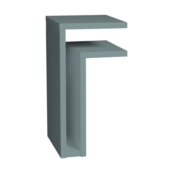 Maze F-shelf wandplank pigeon blue Plank aan de rechterkant