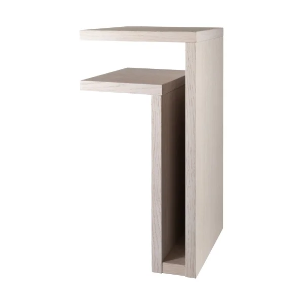 Maze F-shelf wandplank white oak Plank links