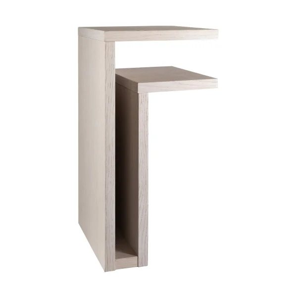 Maze F-shelf wandplank white oak Plank rechts