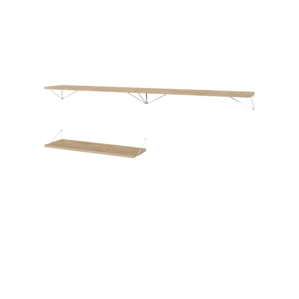 Maze Pythagoras Bundle A plankensysteem eiken-wit Pythagoras Bundle A plankensysteem eiken-wit