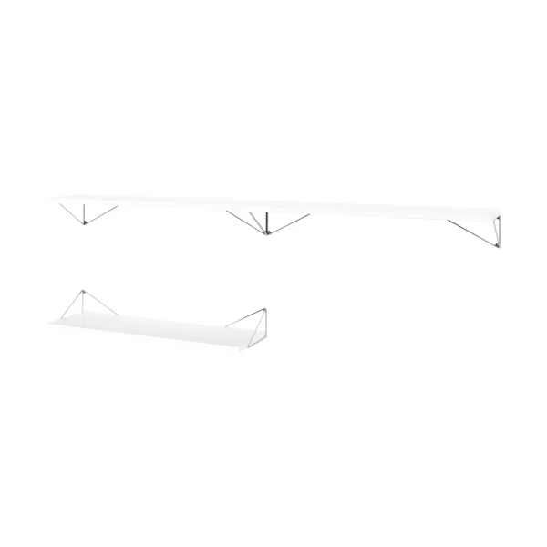 Maze Pythagoras Bundle A plankensysteem wit-chroom Pythagoras Bundle A plankensysteem wit-chroom