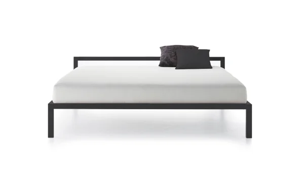 MDF Italia Aluminium Bed - zwart mat