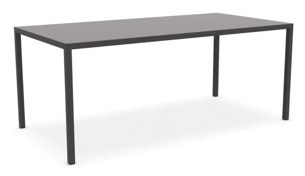 MDF Italia Tense tafel - middelgrijs - 90 x 180 cm