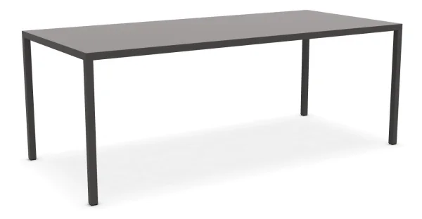 MDF Italia Tense tafel - middelgrijs - 90 x 200 cm