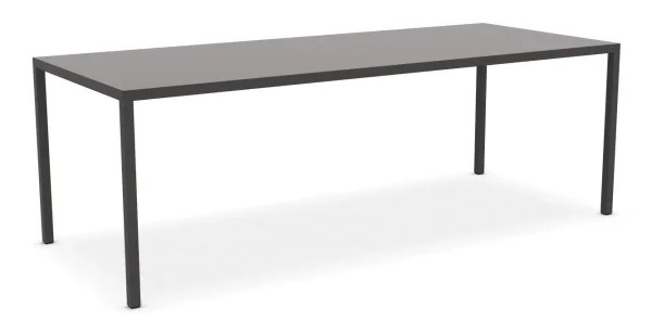 MDF Italia Tense tafel - middelgrijs - 90 x 220 cm