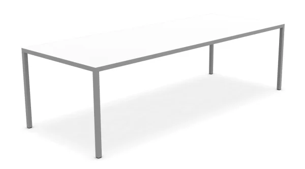 MDF Italia Tense tafel - wit - 100 x 260 cm