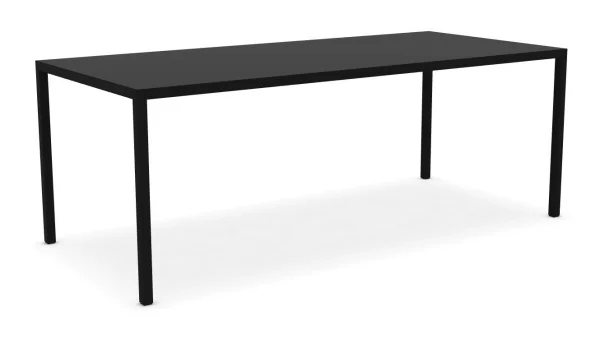 MDF Italia Tense tafel - zwart - 90 x 200 cm