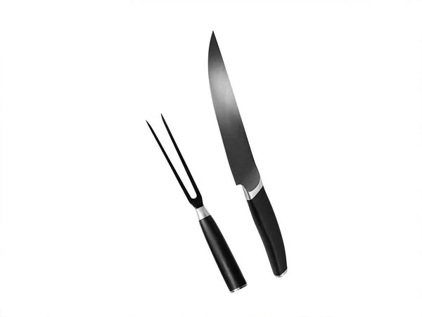 Meat fork | hybrid ceramic-steel | onyx cookware™