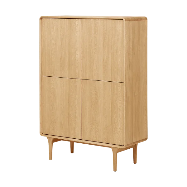 Mels eikenhouten kledingkast naturel - 140 x 45 cm