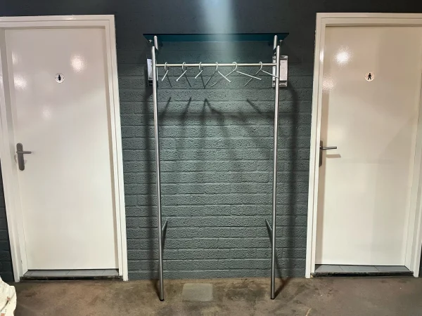 Metaform wardrobe chroom/rvs