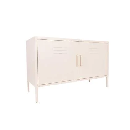 Metalen TV lockerkast Finn ivoor