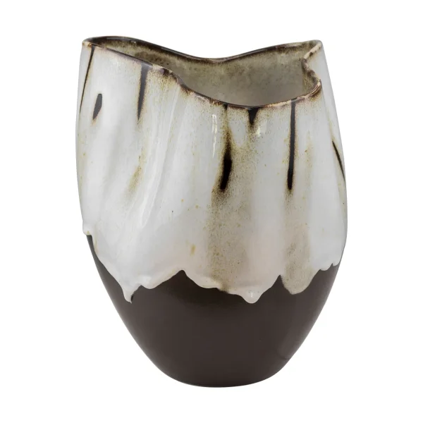 Mette Ditmer By Hand vaas small 24,5 cm Off-white