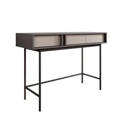 Meubella - Antigo - Kaptafel - Beige|Antraciet - 123x43x83 cm