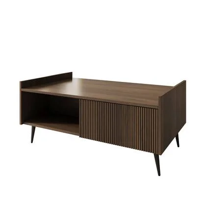 Meubella - Asty - Salontafel - Donker eiken - 100 cm