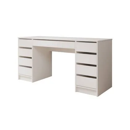Meubella - Bureau Avio 2 - Wit - 154 cm