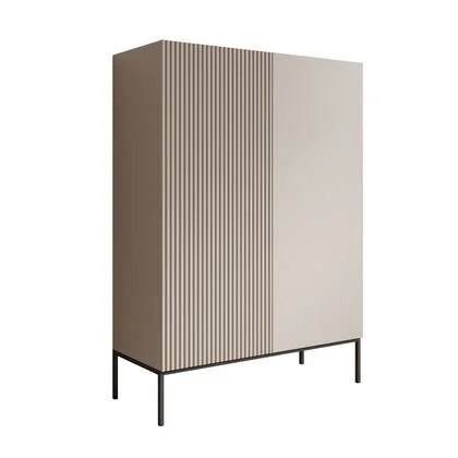 Meubella - Capri - Dressoir - Beige - 100 cm