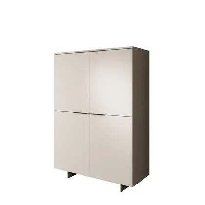 Meubella - Dressoir Ankara - Beige - 100 cm