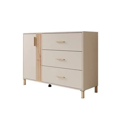Meubella - Dressoir Bahia - Beige - 125 cm