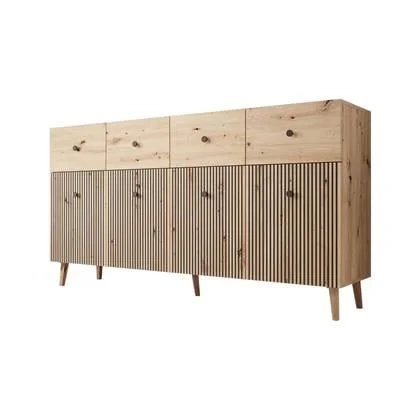 Meubella Dressoir Bali - Eiken - 180 cm