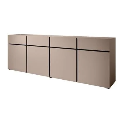 Meubella Dressoir Cainan - Beige - 225 cm