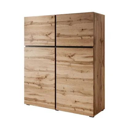 Meubella Dressoir Cainan - Eiken - 119 cm - Hoog