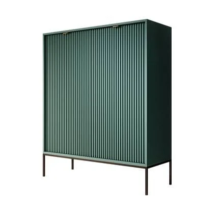 Meubella Dressoir Navil - Groen - 104 cm - Hoog