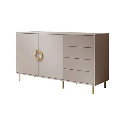 Meubella Dressoir Nyna - Beige - 150 cm