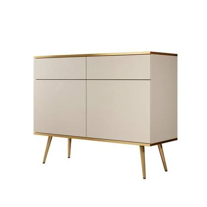 Meubella - Dressoir Orleans - Beige - 107 cm
