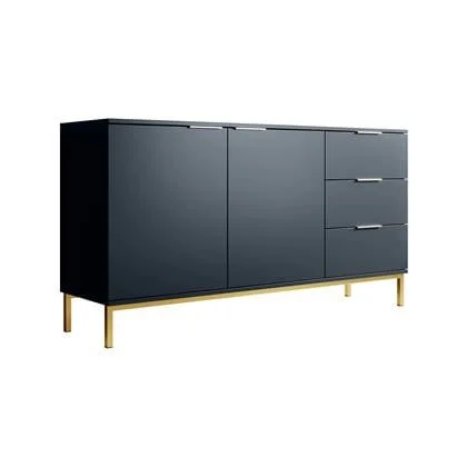 Meubella Dressoir Ponchi - Blauw - 150 cm