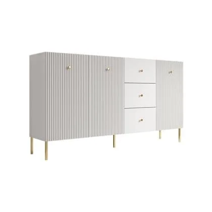 Meubella Dressoir Vermont - Wit - 180 cm