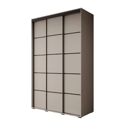 Meubella Kledingkast Delos 4 - Beige - 150 cm