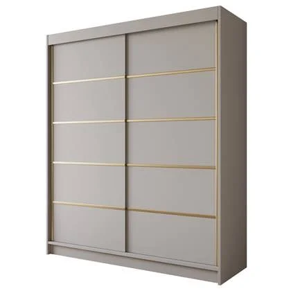 Meubella - Kledingkast Eagle - Beige - 180 cm