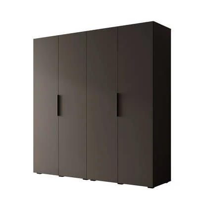 Meubella - Kledingkast Marquesa - Zwart - 200 cm