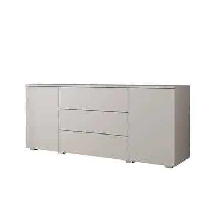 Meubella - Pure - Dressoir - Beige - 150x39x68 cm