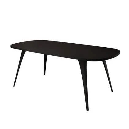 Meubella - Salontafel Flix - Zwart - 120 cm