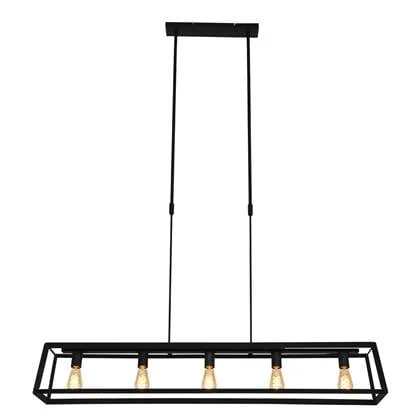 Mexlite Buckley Hanglamp Zwart