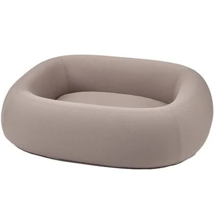 MiaCara Barca hondenmand small|medium taupe