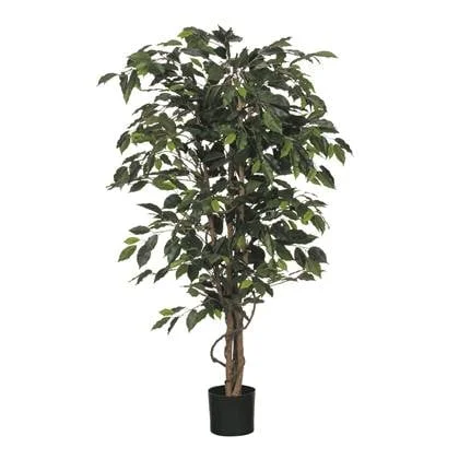 Mica Decorations Ficus Kunstplant - H150 x Ø85 cm - Groen