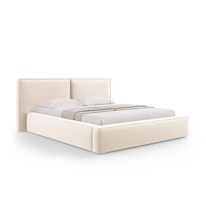 Micadoni Bedframe Jodie met opbergruimte velvet 160 x 200 cm
