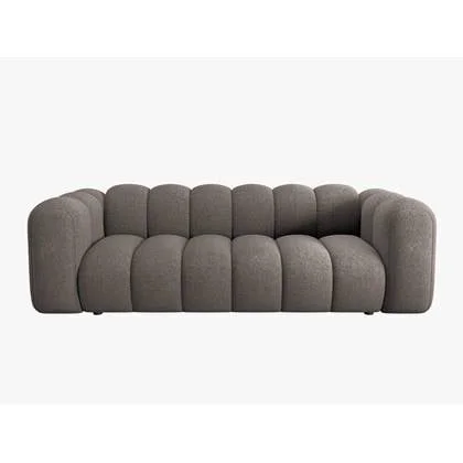 Micadoni Lupine 3-zitsbank - Chenille - Grijs